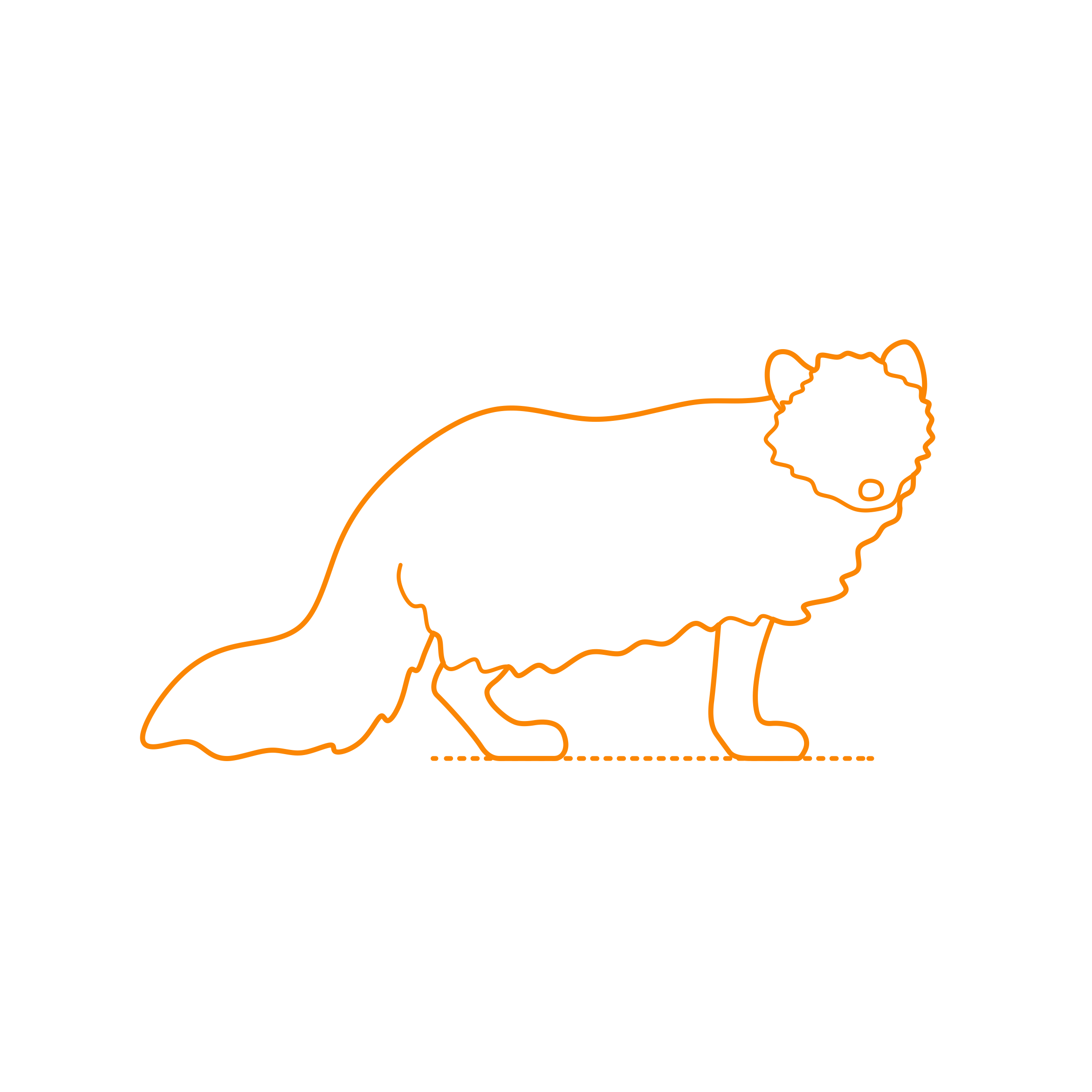 Animals Vulpini Arctic Fox Craft Design Svg File Free Vectors